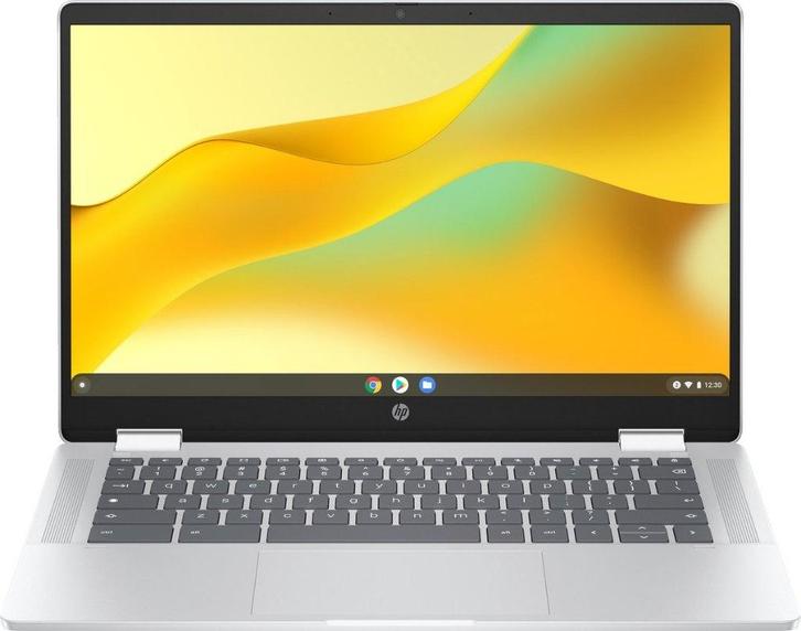 HP Chromebook x360 - 14 inch, Computers en Software, Chromebooks, Zo goed als nieuw, 14 inch, 4 GB of minder, 64 GB, Azerty, Touchscreen