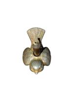 Vintage Messing Vogel Kandelaar / Miniatuur, Ophalen