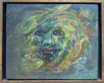 ROGER VAN BELLEGHEM / GEZICHT / OLIEVERF / 22x27cm / KADER, Ophalen of Verzenden