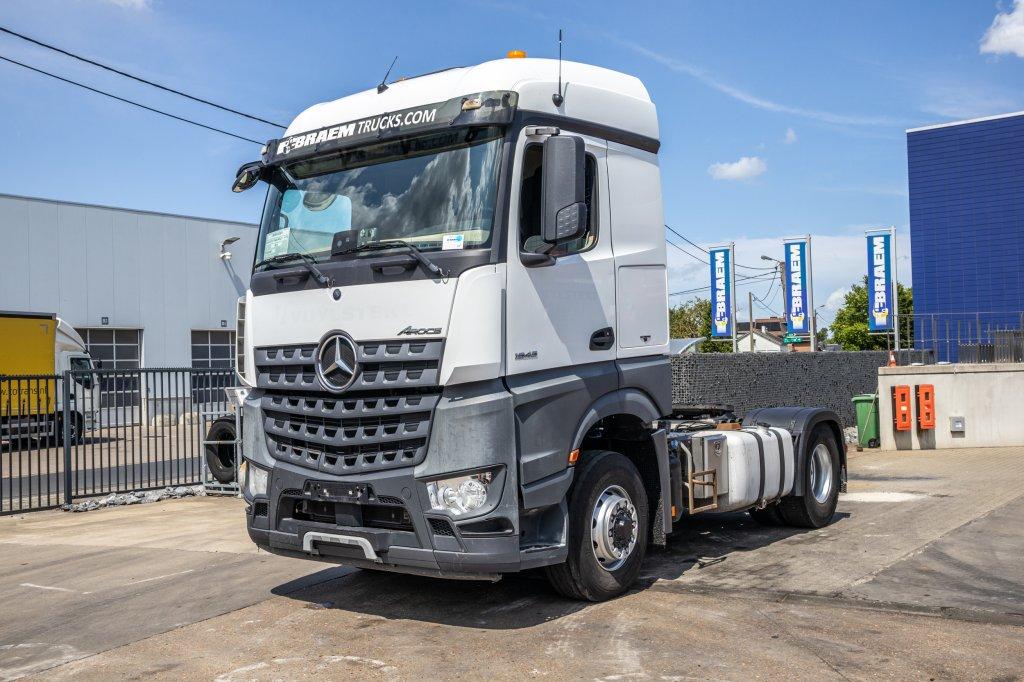 Mercedes-Benz AROCS 1845 HAD + HYDR. (bj 2017), Auto's, Automaat, Euro 6, Overige brandstoffen, Wit