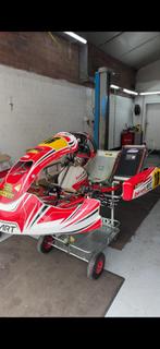 Birel Art 2023 met tm r2 125cc, Sport en Fitness, Karting, Ophalen, Zo goed als nieuw, Kart