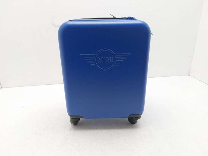 MINI Kids Trolley Wing Logo Debossed - Blauw - Voor Kinderen, Handtassen en Accessoires, Koffers, Nieuw, Hard kunststof, Minder dan 50 cm