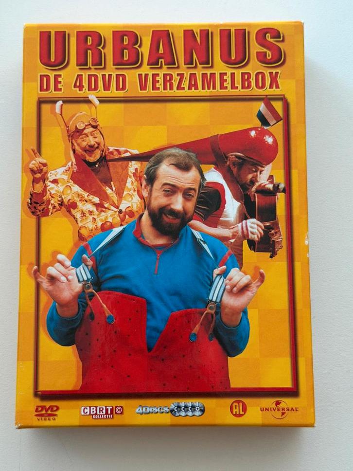 Urbanus - De 4DVD Verzamelbox, Cd's en Dvd's, Dvd's | Cabaret en Sketches, Gebruikt, Ophalen of Verzenden