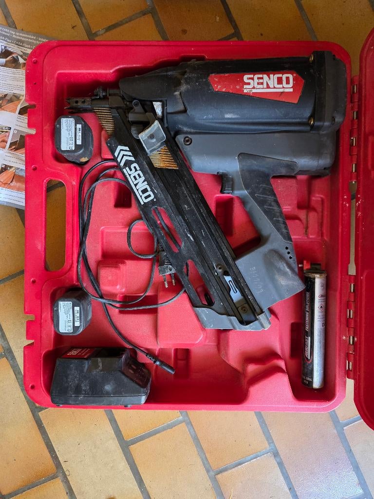 Nagel pistool, Ophalen, Gebruikt