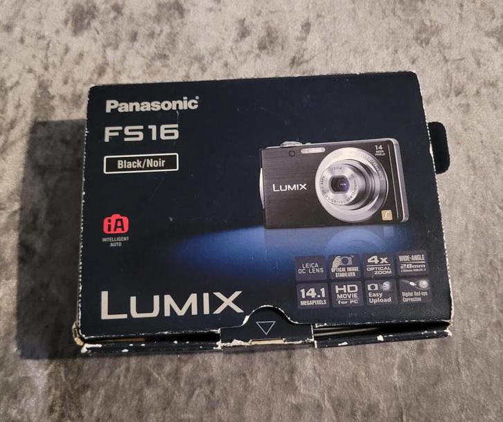 Appareil photo numérique PANASONIC DMC-FS16, TV, Hi-fi & Vidéo, Appareils photo numériques, Comme neuf, Enlèvement ou Envoi