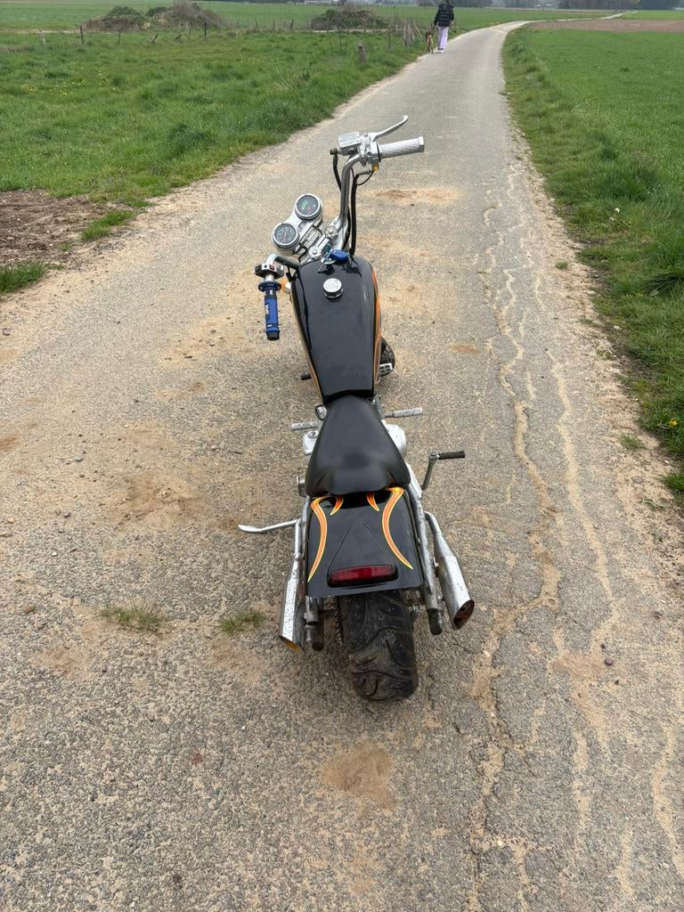 mini chopper 50cc, Bedrijf, Chopper