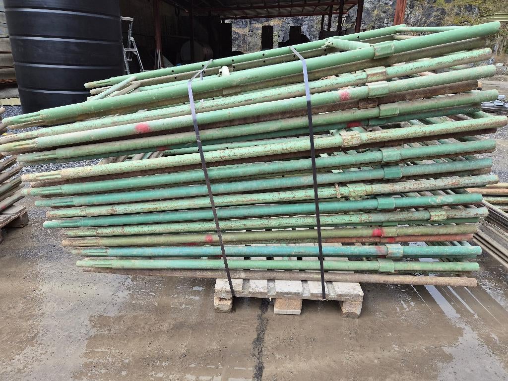 échafaudage de maçon, Doe-het-zelf en Bouw, Steigers, Gebruikt, Gevelsteiger, 5 meter of hoger, Ophalen