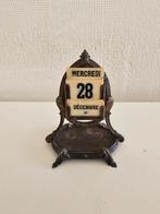 Jugendstil eeuwigdurende kalender, Antiek en Kunst, Ophalen of Verzenden