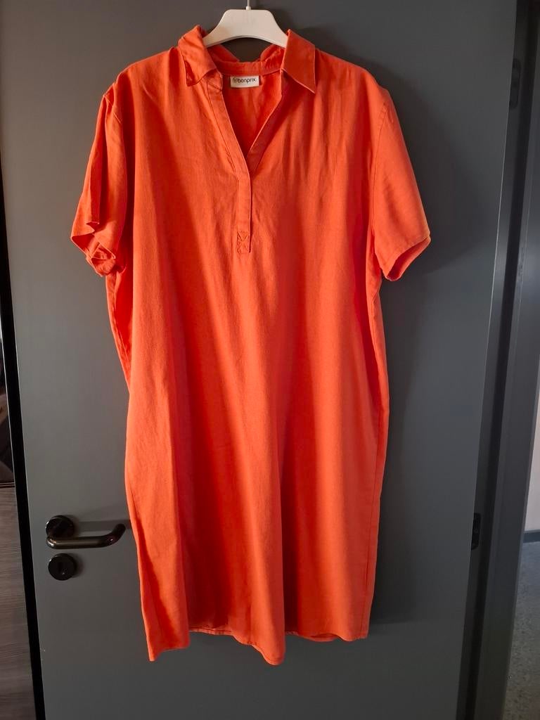 Robe d'été orange, taille 42, Enlèvement ou Envoi, Taille 42/44 (L), Orange