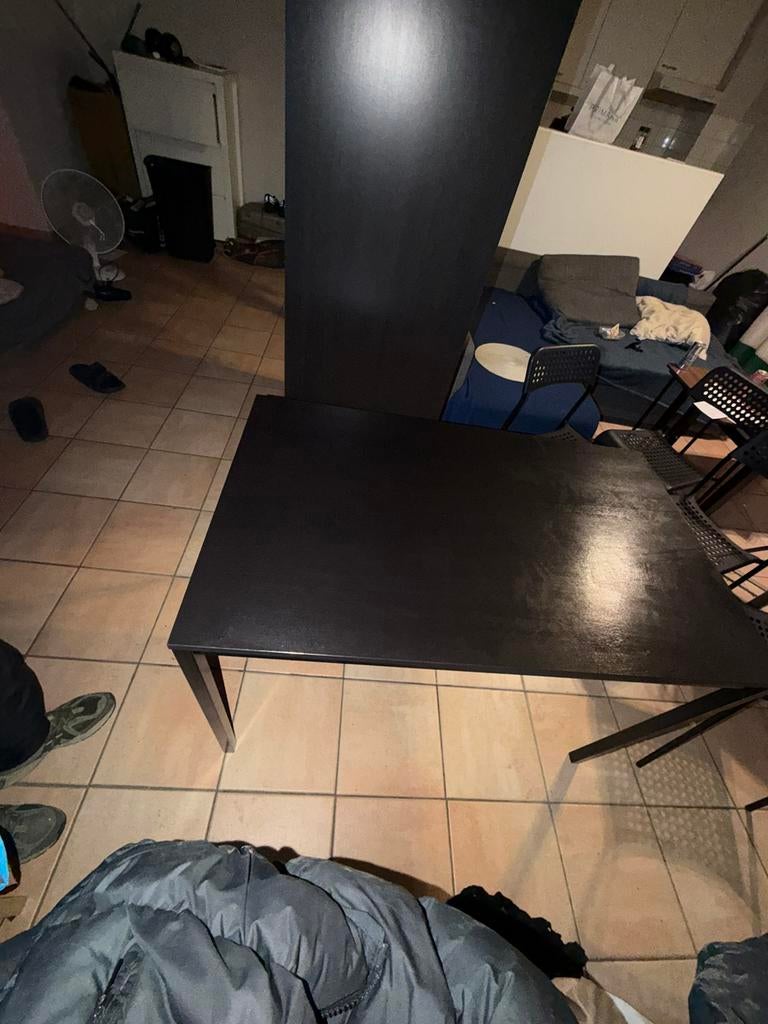 Eettafels met 4 stolen, Huis en Inrichting, Tafels | Eettafels, Ophalen, Zo goed als nieuw