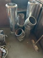 Dubbelwandige buis 18 doorsnee zie foto’s, Doe-het-zelf en Bouw, Ophalen, Overige materialen, Bochten, Gebruikt