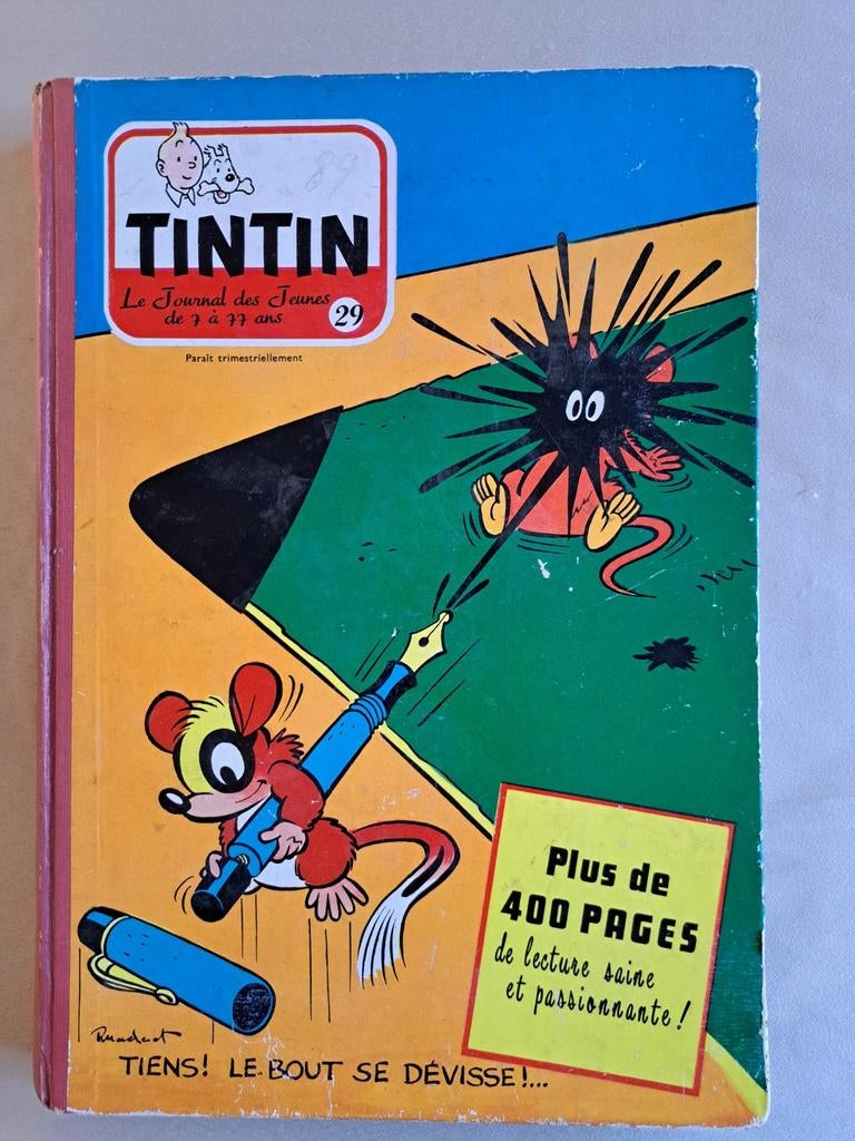 Tintin, Enlèvement ou Envoi