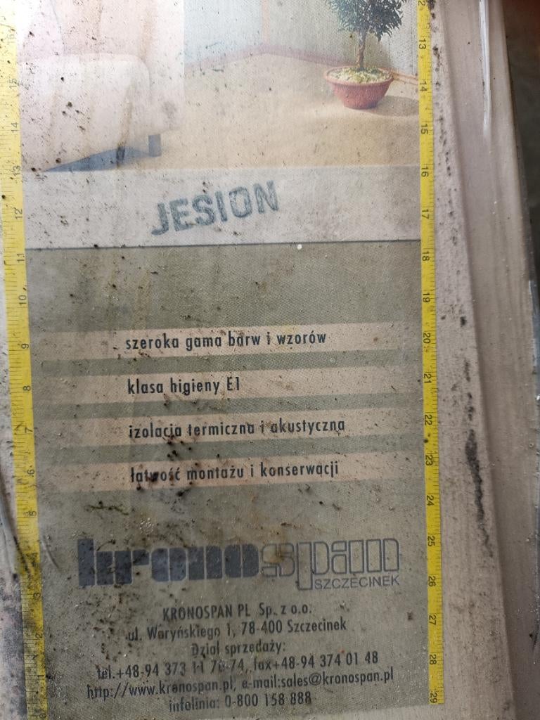 Panelen voor plafond, Enlèvement