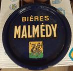 Plat en émail Bières Malmedy, Enlèvement ou Envoi