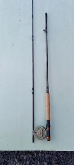 canne à mouche longueur 2m50 avec moulinet, Enlèvement ou Envoi, Neuf, Moulinet
