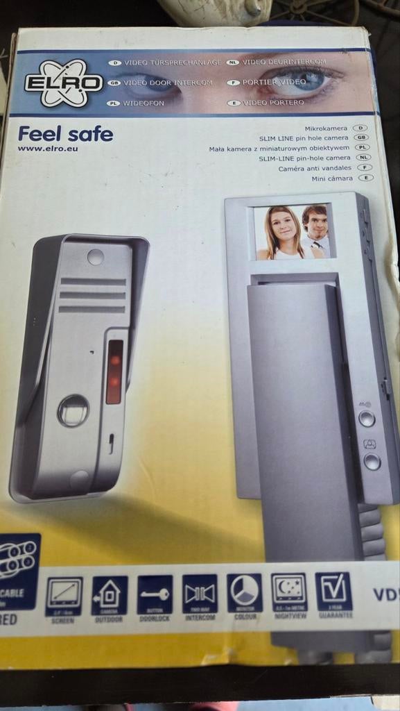 Slim line pin  hole  camera, Ophalen