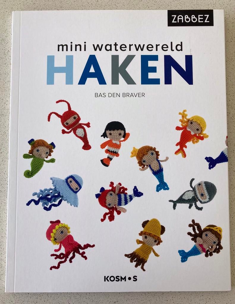 Mini waterwereld haken - Bas Den Bever, Ophalen of Verzenden, Nieuw, Haken