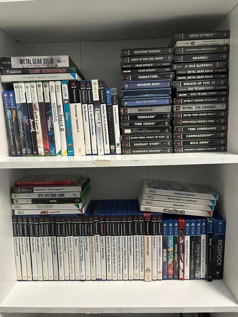 Grote videogame verzameling te koop, Games en Spelcomputers, Games | Nintendo Game Boy, Zo goed als nieuw, Ophalen of Verzenden