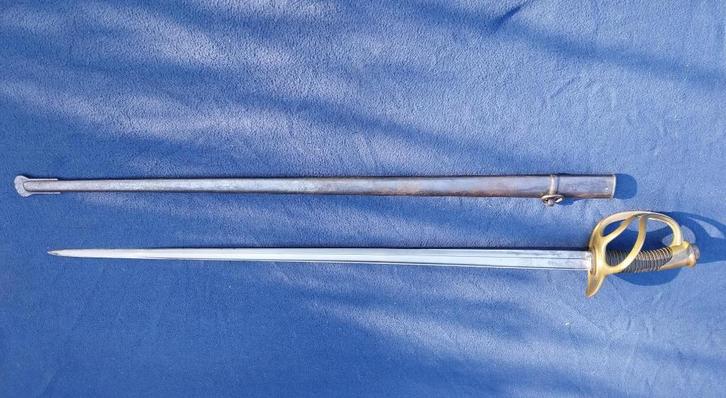 Sabre troupe cavalerie modèle 1882 WW1, Verzamelen, Militaria | Algemeen, Overige soorten, Zwaard of Sabel, Ophalen