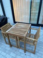 TUINMEUBEL SET 2 PERS. (50 euro), Tuin en Terras, Gebruikt, Tuinset, Hout, Eettafel