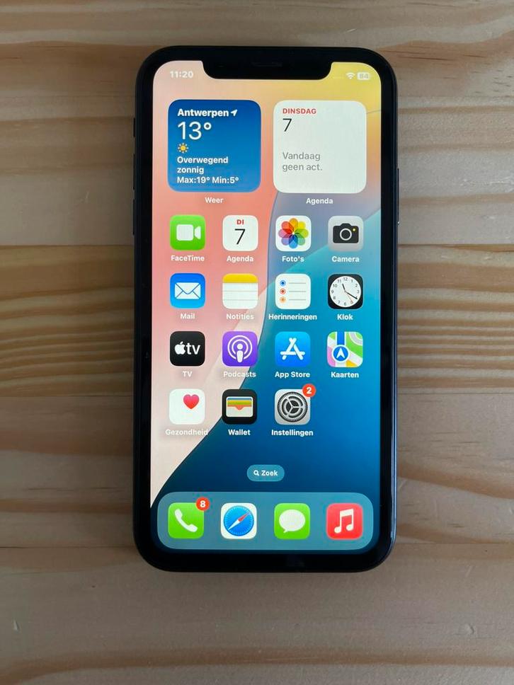 Apple Iphone XR Zwart 64GB, Télécoms, Téléphonie mobile | Apple iPhone, Utilisé, 64 GB, Sans abonnement, Sans simlock, iPhone XR