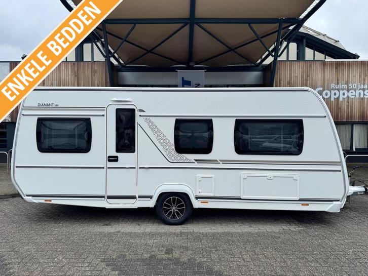 Fendt Diamant 560 SGW, Caravanes & Camping, Caravanes, jusqu'à 4, 1500 - 2000 kg, Banquette en rond, Fendt, 2 lits séparés, Lit dans la longueur