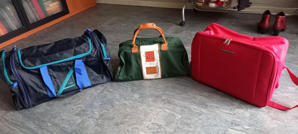 3 leuke reistassen, Ophalen of Verzenden