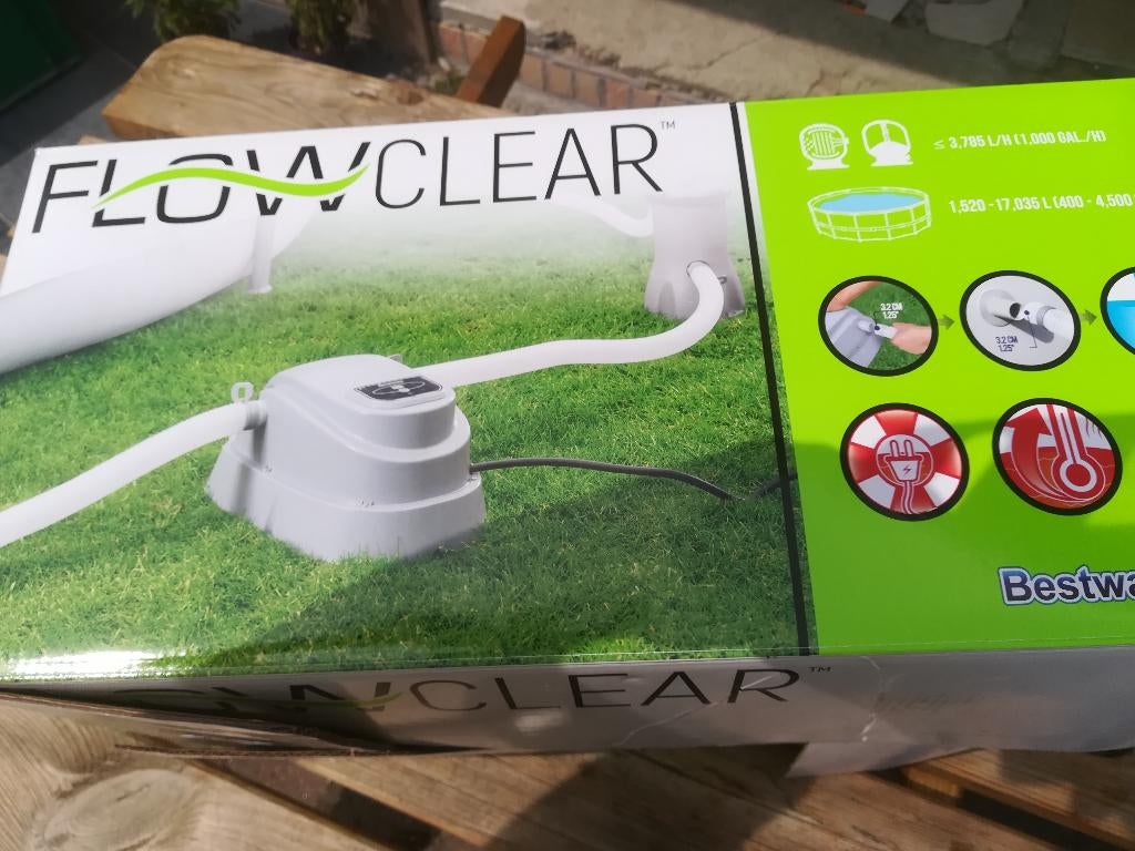 flowclear, Tuin en Terras, Zwembad-toebehoren, Ophalen, Zo goed als nieuw, Verwarming