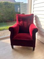 fauteuil à ailes danois vintage des années 1960, Moins de 75 cm, Comme neuf, Enlèvement, 50 à 75 cm