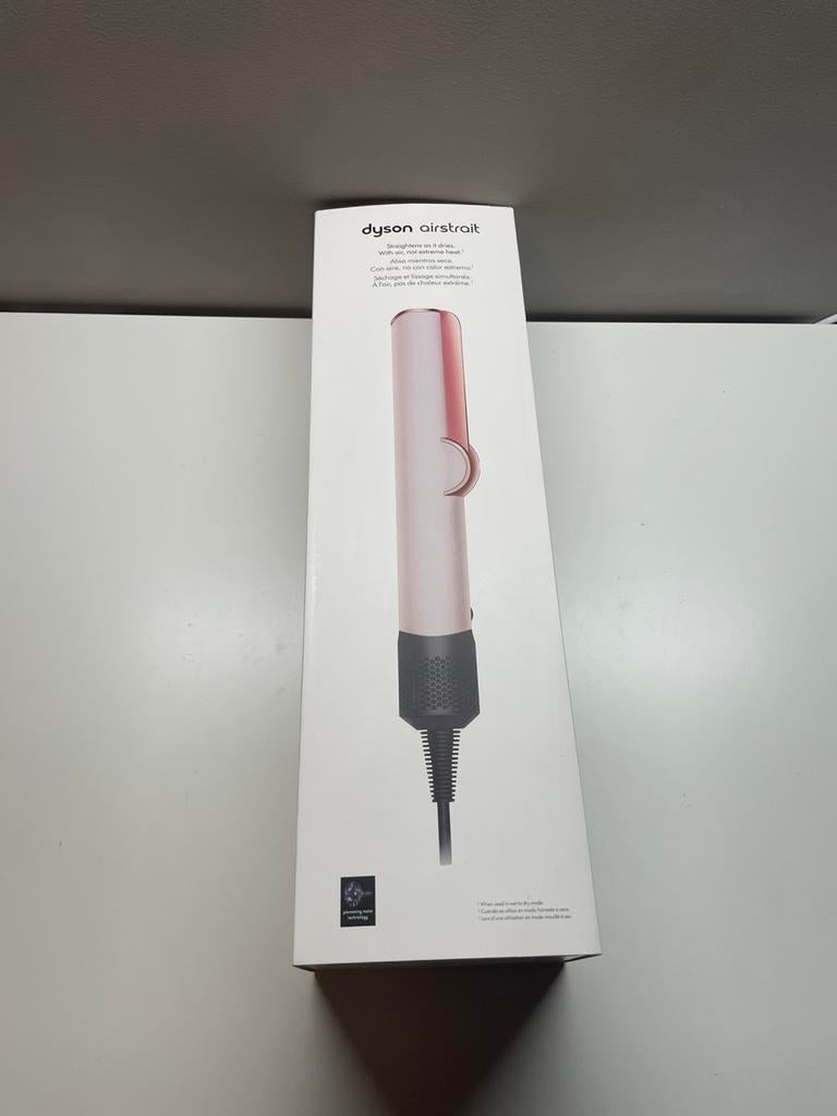 Dyson airstrait lichtroze, Bijoux, Sacs & Beauté, Beauté | Soins des cheveux, Enlèvement ou Envoi, Neuf, Fer à friser ou Lisseur