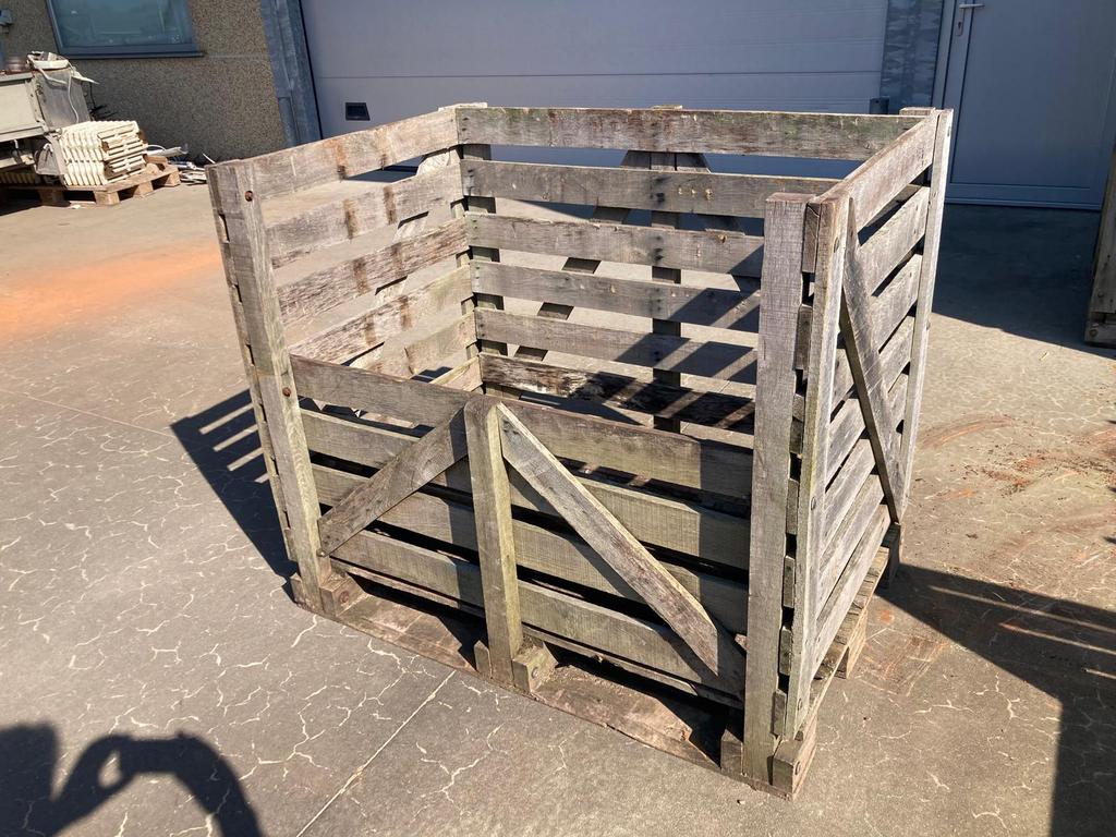 Eikenhouten bakken, Ophalen