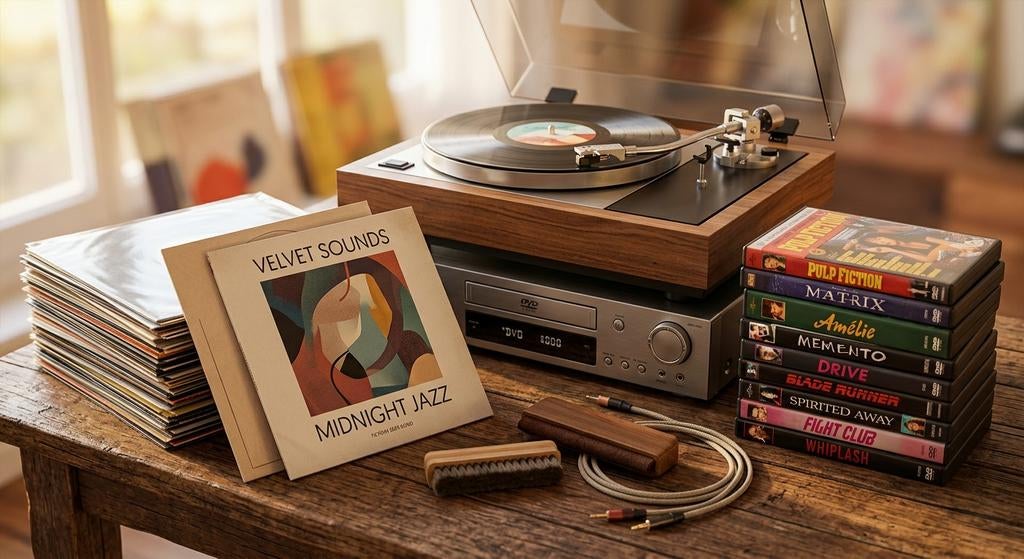 Gratis afhalen: vinyl, dvd's, hifi