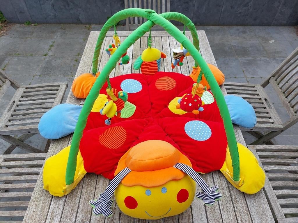 babygym en speelmat, Kinderen en Baby's, Speelgoed | Speelkleden, Zo goed als nieuw, Ophalen