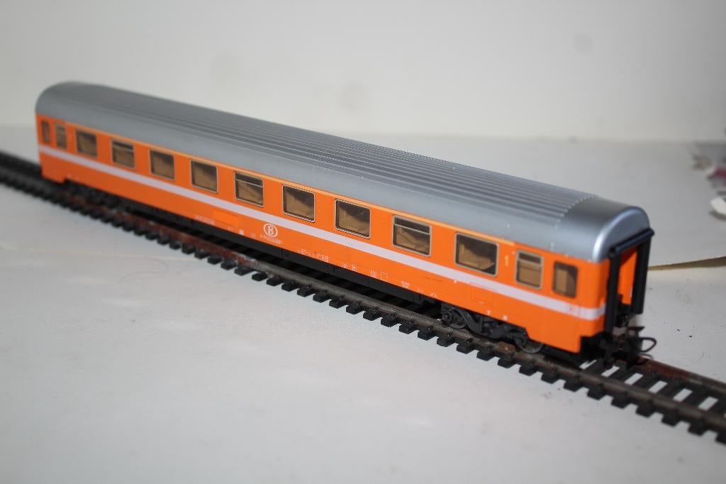 marklin ho voiture SNCB eurofina, Hobby & Loisirs créatifs, Trains miniatures | HO, Enlèvement ou Envoi, Courant alternatif, Wagon