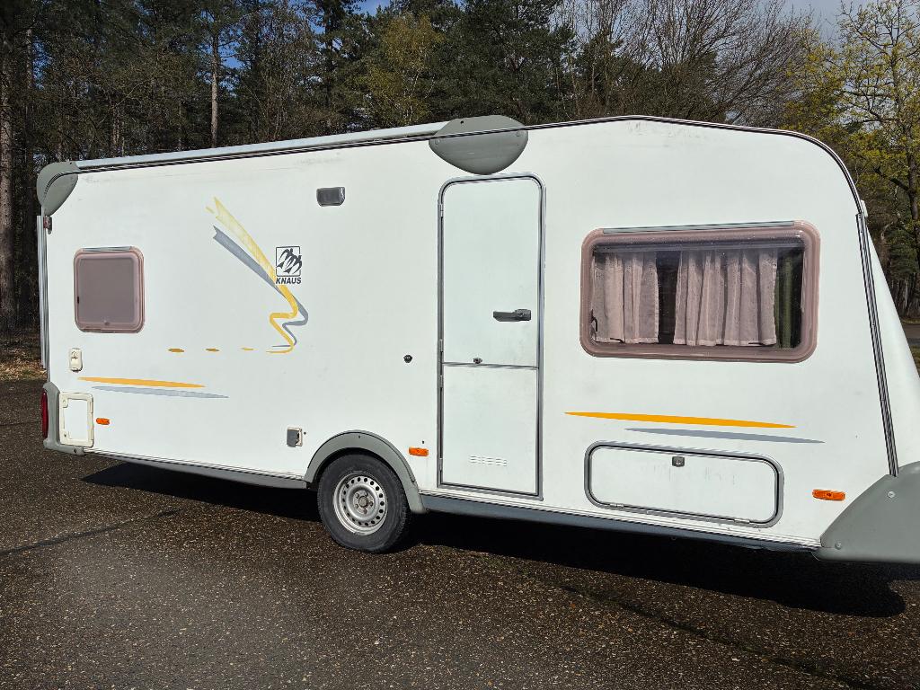 Auvent Knaus 500, Caravanes & Camping, Particulier, Knaus, Grand lit