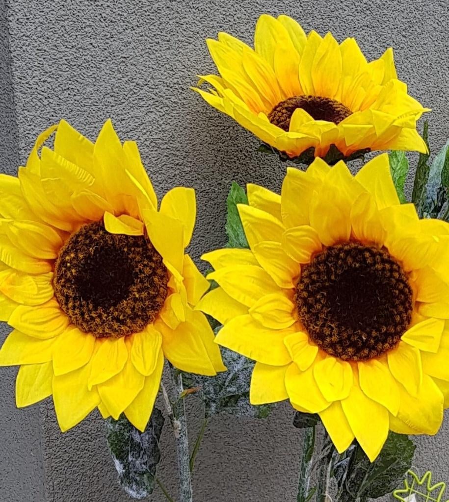 Lot / partij zonnebloemen kunstbloemen ( NIEUW ), Ophalen, Nieuw