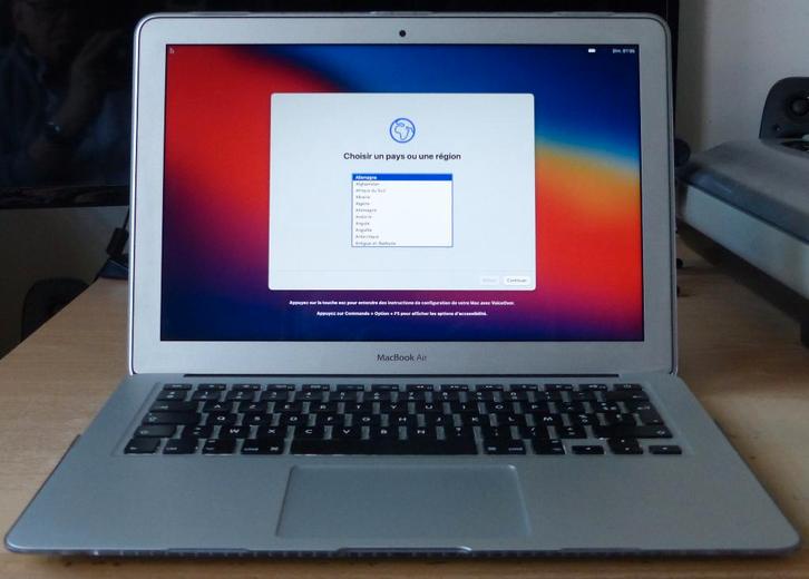 MacBook Air A1466, Computers en Software, Apple Macbooks, Zo goed als nieuw, MacBook, 13 inch, 2 tot 3 Ghz, 128 GB of minder, 8 GB