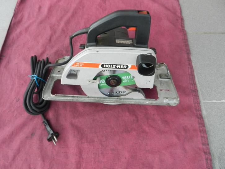 HolzHer 2117 57.1792 168 Cirkelzaagmachine, Doe-het-zelf en Bouw, Gereedschap | Zaagmachines, Zo goed als nieuw, Cirkelzaag, Ophalen