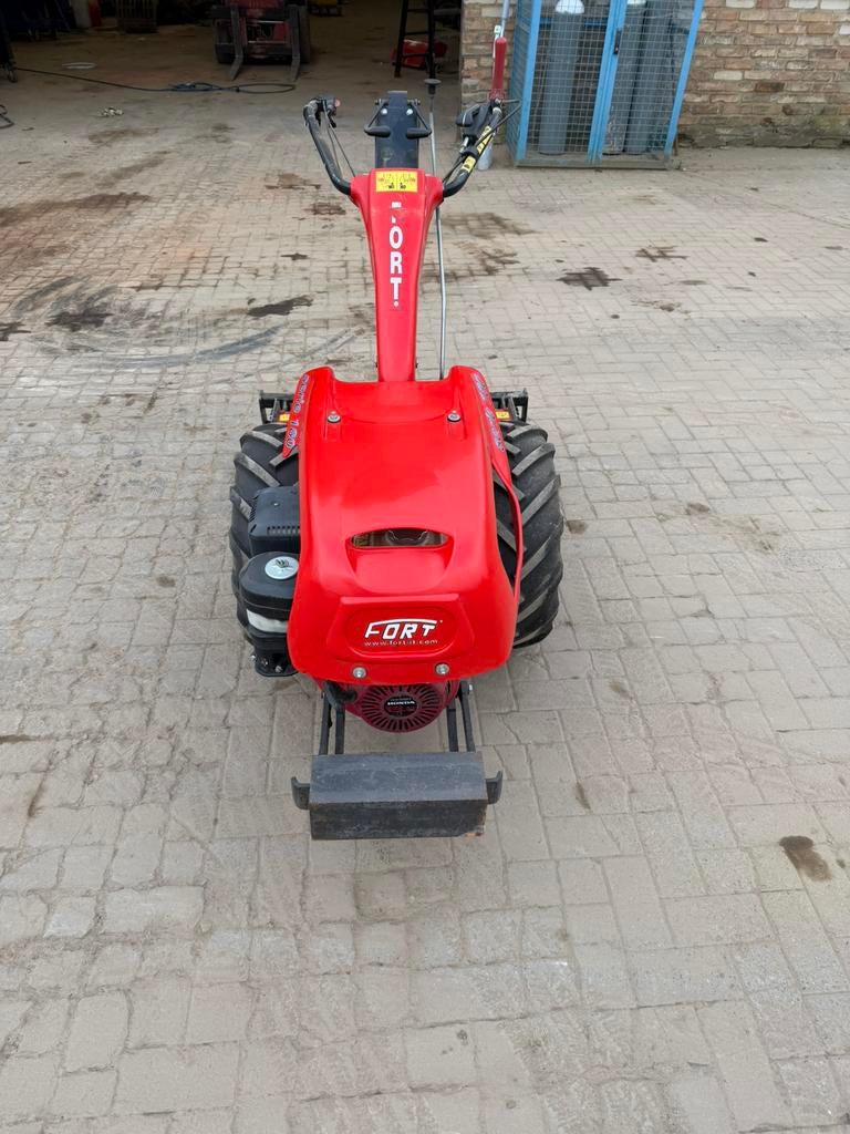 Motoculteur met rotoregg en bakfrees, Enlèvement