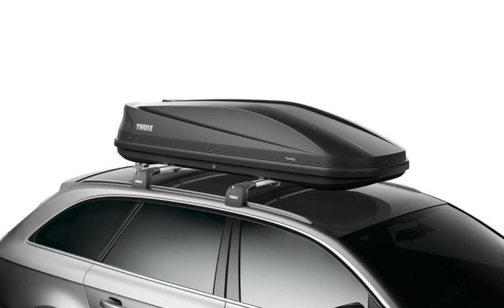 NOUVEAU coffre de toit Thule + barres de toit L, Autos : Divers, Coffres de toit, Neuf, Enlèvement