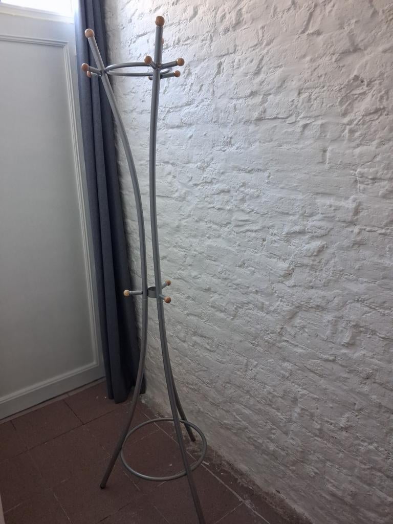 Kapstok metaal grijs, Huis en Inrichting, Woonaccessoires | Kapstokken, Ophalen, Metaal