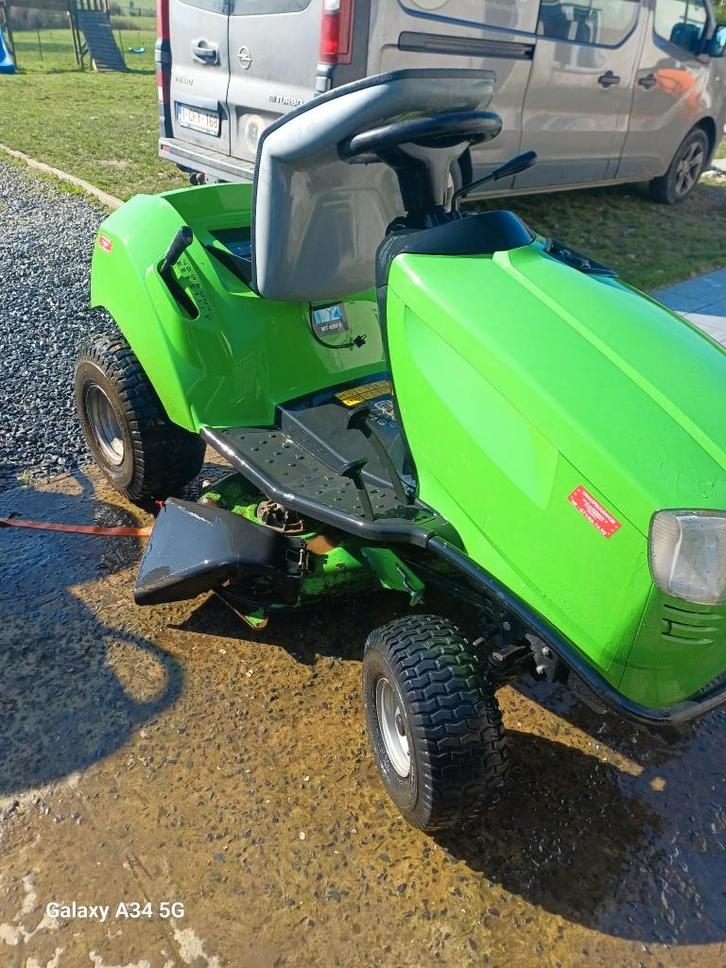 Viking-tractormaaier te koop, beurs, lees de advertentie, Tuin en Terras, Zitmaaiers, Gebruikt, 90 tot 120 cm, Elektrische starter