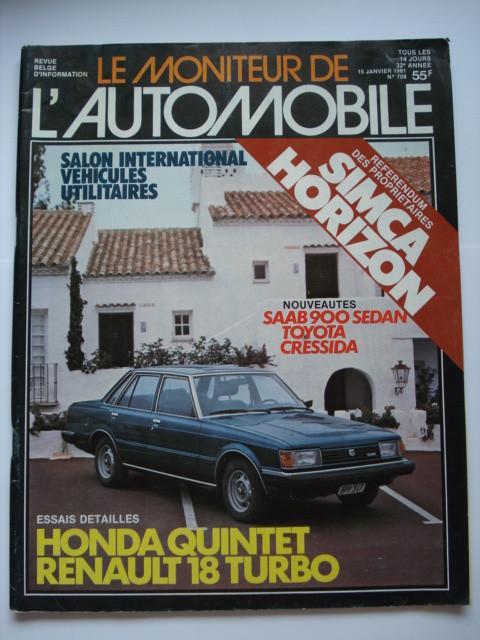 Le Moniteur de l'Automobile 708, Boeken, Auto's | Folders en Tijdschriften, Gelezen, Algemeen, Verzenden