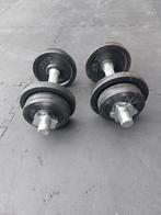 Set dumbells 2x10kg, Sport en Fitness, Ophalen, Zo goed als nieuw, Benen, Dumbbell