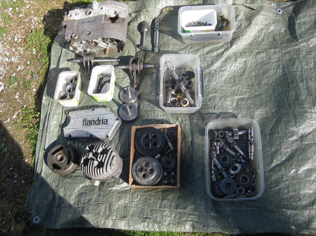 Pièces Flandria Imola6 et record4 1978, Motos, Enlèvement, Utilisé