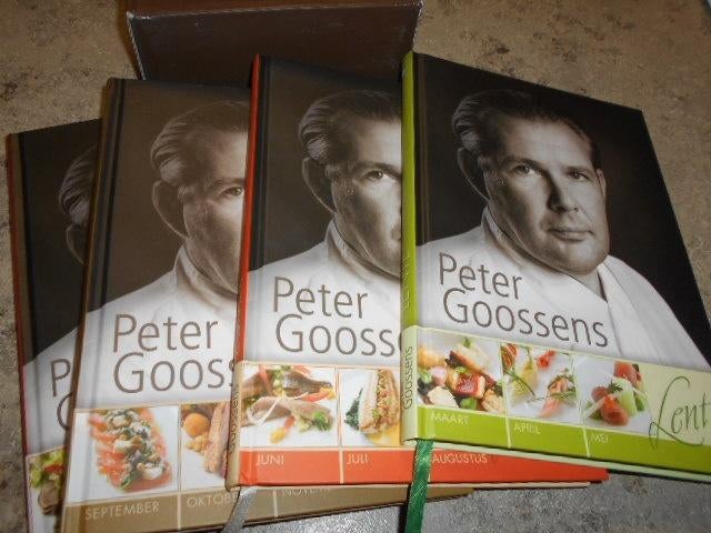 De 4 seizoenen Peter Goossens - 4 boeken., Boeken, Ophalen of Verzenden, Zo goed als nieuw