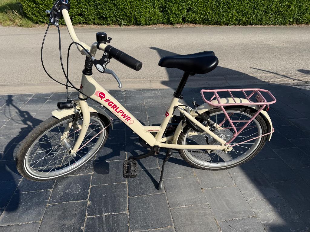 Meisjesfiets, Vitesses, Comme neuf, Frein à disque, 20 pouces