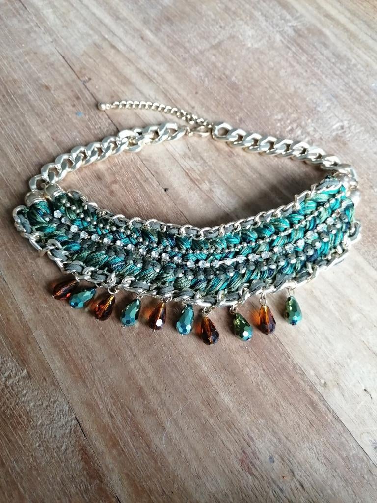 Halsketting met parels, Handtassen en Accessoires, Ophalen of Verzenden