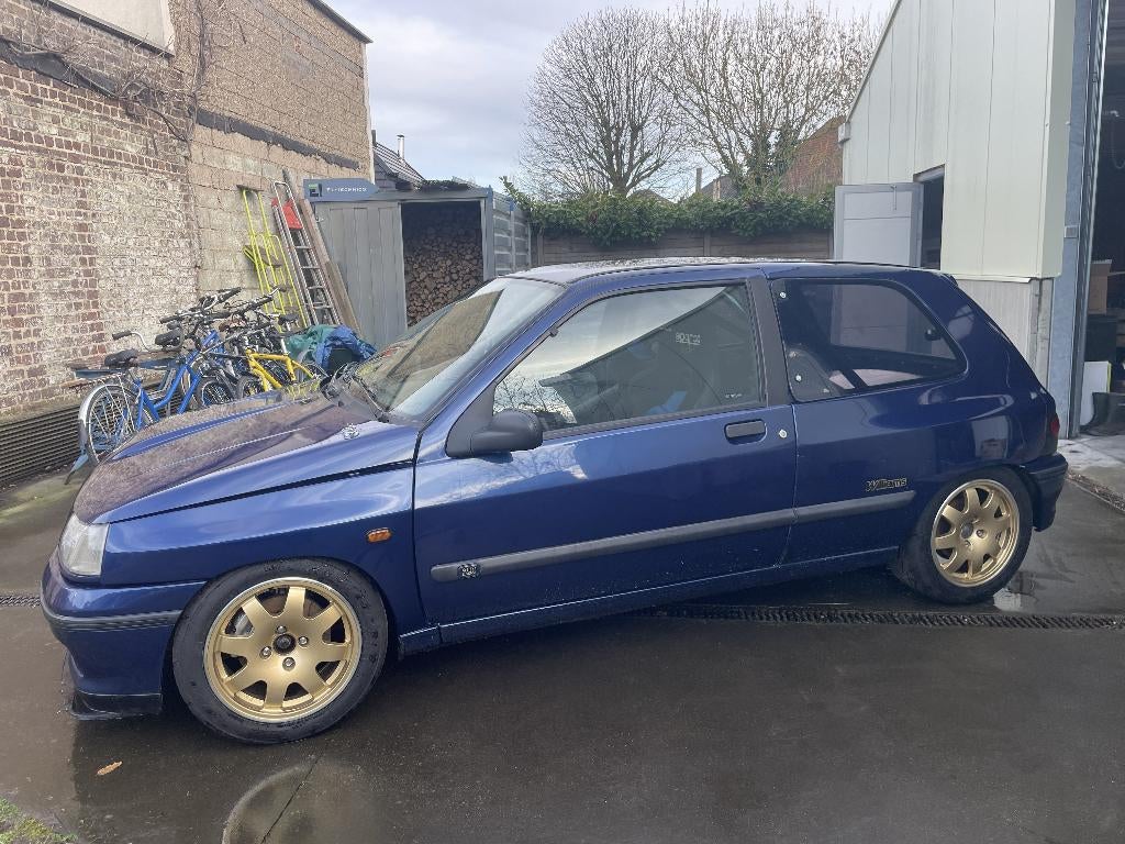 Clio Williams, Auto's, Renault, Particulier, Clio, Benzine, 3 deurs, Handgeschakeld, Blauw, Overige kleuren, Ophalen