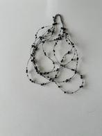 Halsketting, Bijoux, Sacs & Beauté, Colliers, Enlèvement ou Envoi, Comme neuf, Noir